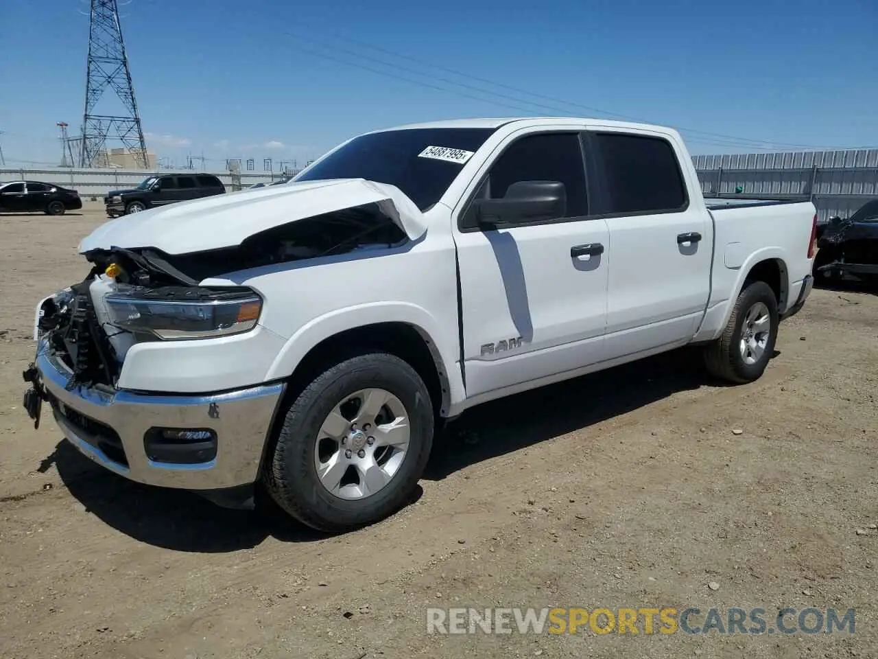 1 Photograph of a damaged car 1C6RRFFG2SN509895 RAM 1500 2025