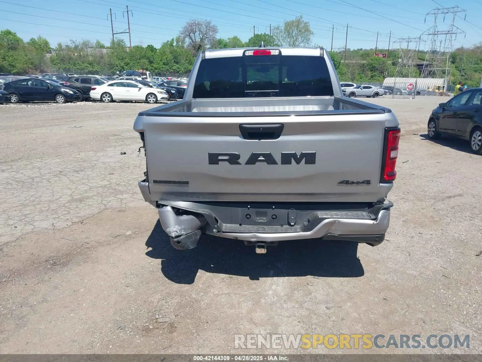 17 Photograph of a damaged car 1C6RRFFG4SN502088 RAM 1500 2025