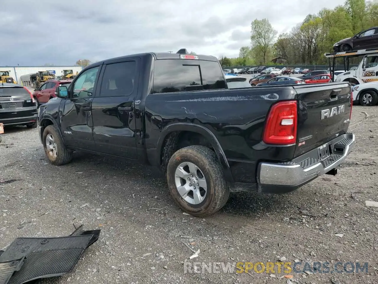 2 Фотография поврежденного автомобиля 1C6RRFFG5SN518932 RAM 1500 2025