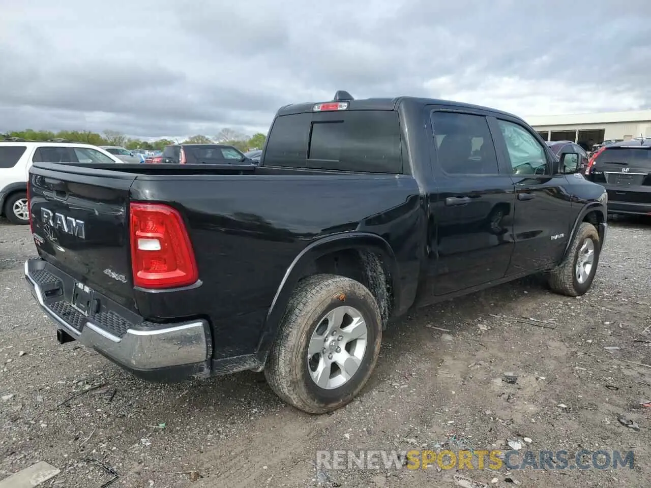 3 Фотография поврежденного автомобиля 1C6RRFFG5SN518932 RAM 1500 2025