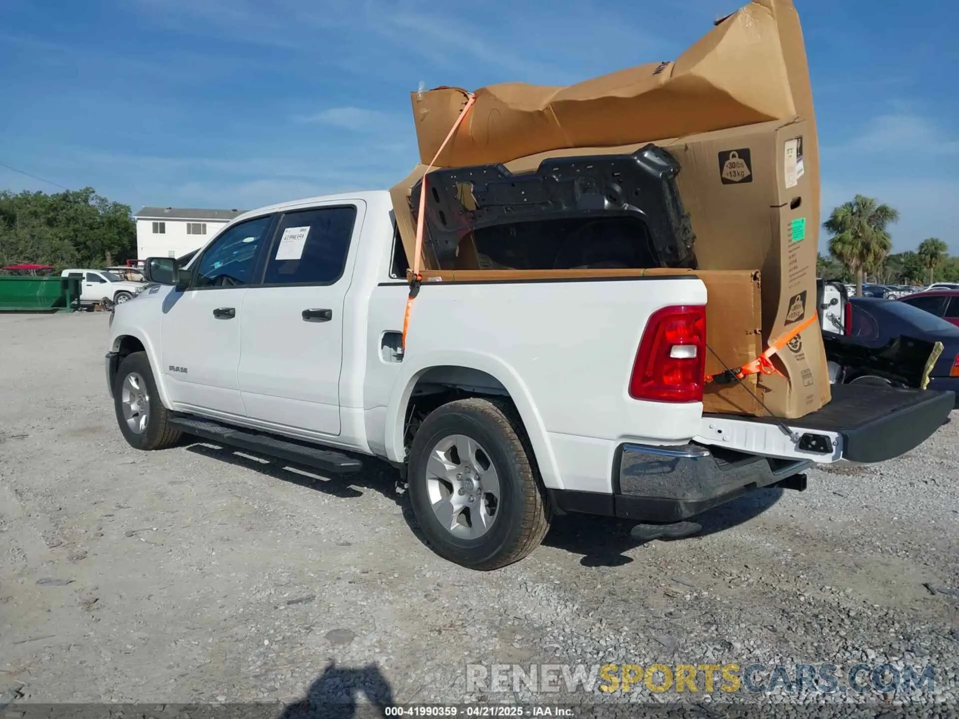3 Photograph of a damaged car 1C6RRFFG5SN548576 RAM 1500 2025