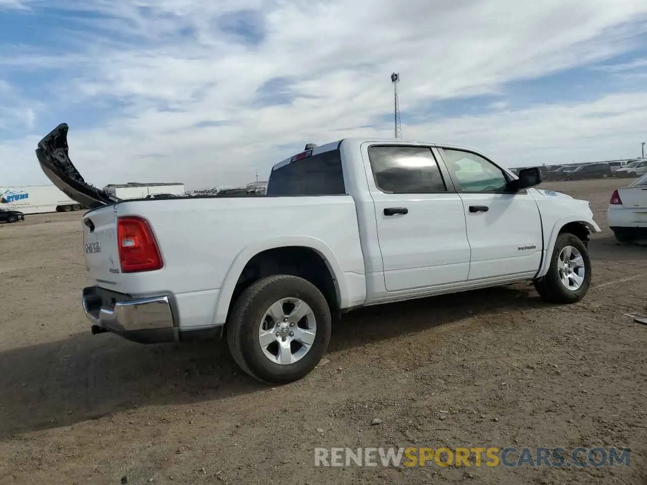 3 Photograph of a damaged car 1C6RRFFG7SN524179 RAM 1500 2025