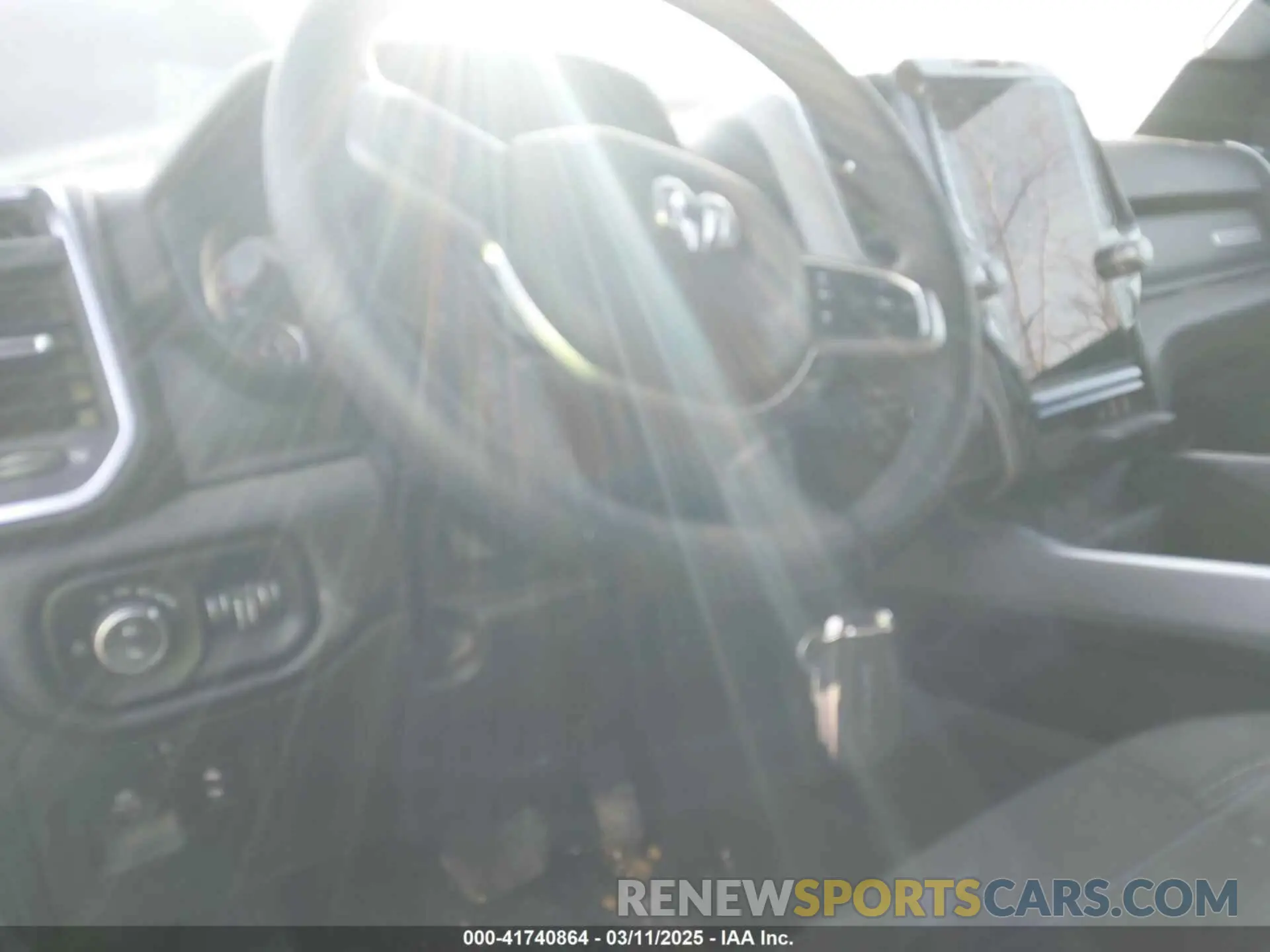 11 Photograph of a damaged car 1C6RRFFGXSN589916 RAM 1500 2025