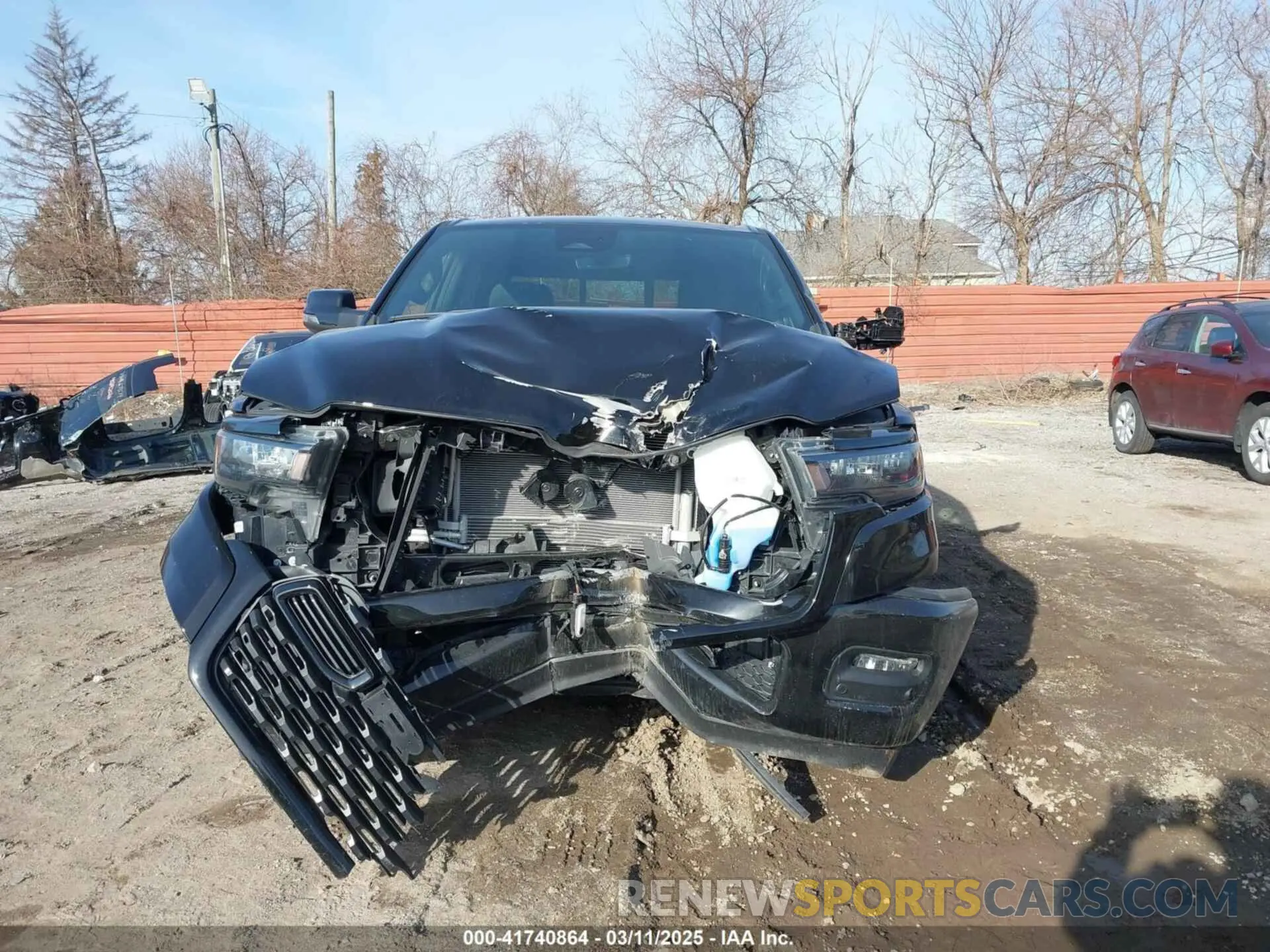 12 Photograph of a damaged car 1C6RRFFGXSN589916 RAM 1500 2025