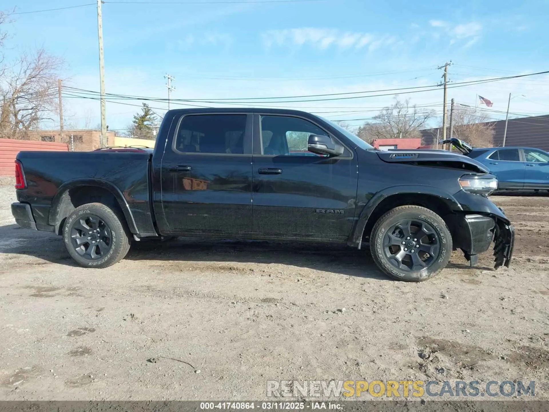 13 Photograph of a damaged car 1C6RRFFGXSN589916 RAM 1500 2025