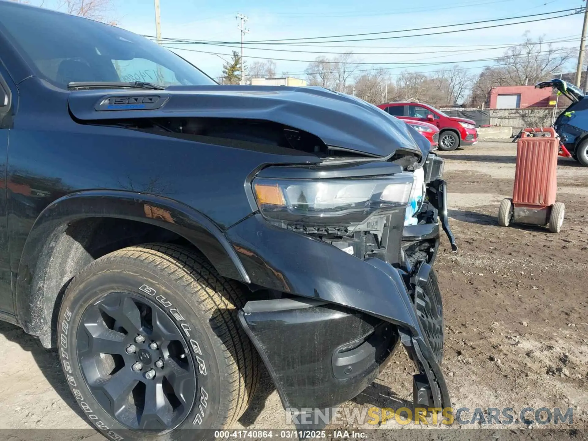 18 Photograph of a damaged car 1C6RRFFGXSN589916 RAM 1500 2025