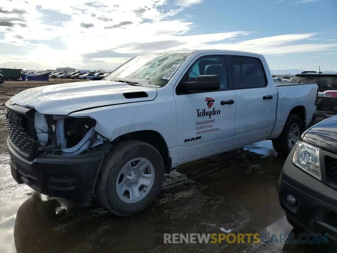 1 Photograph of a damaged car 1C6RRFGG8SN608803 RAM 1500 2025