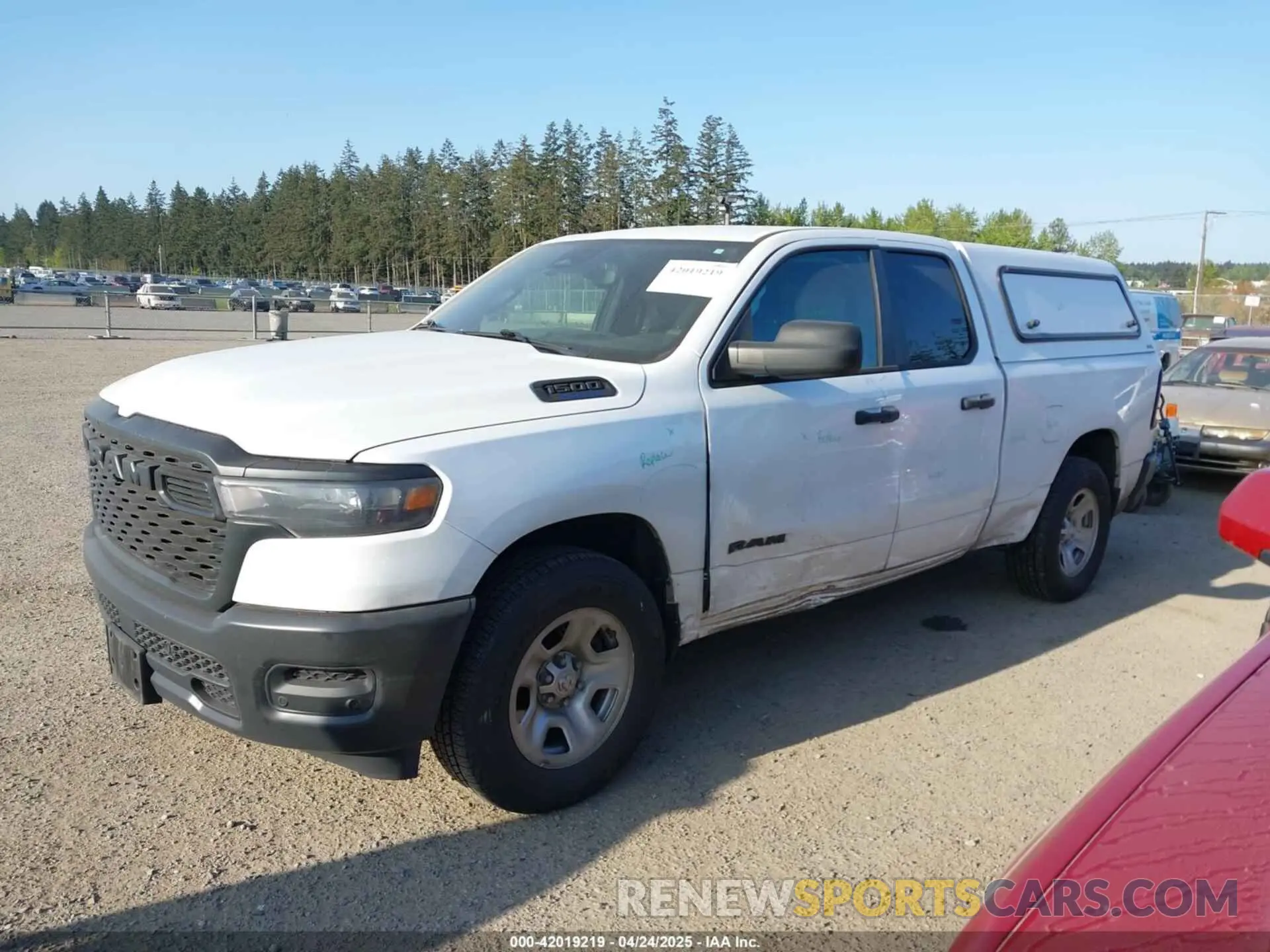 14 Photograph of a damaged car 1C6SRECG3SN543246 RAM 1500 2025