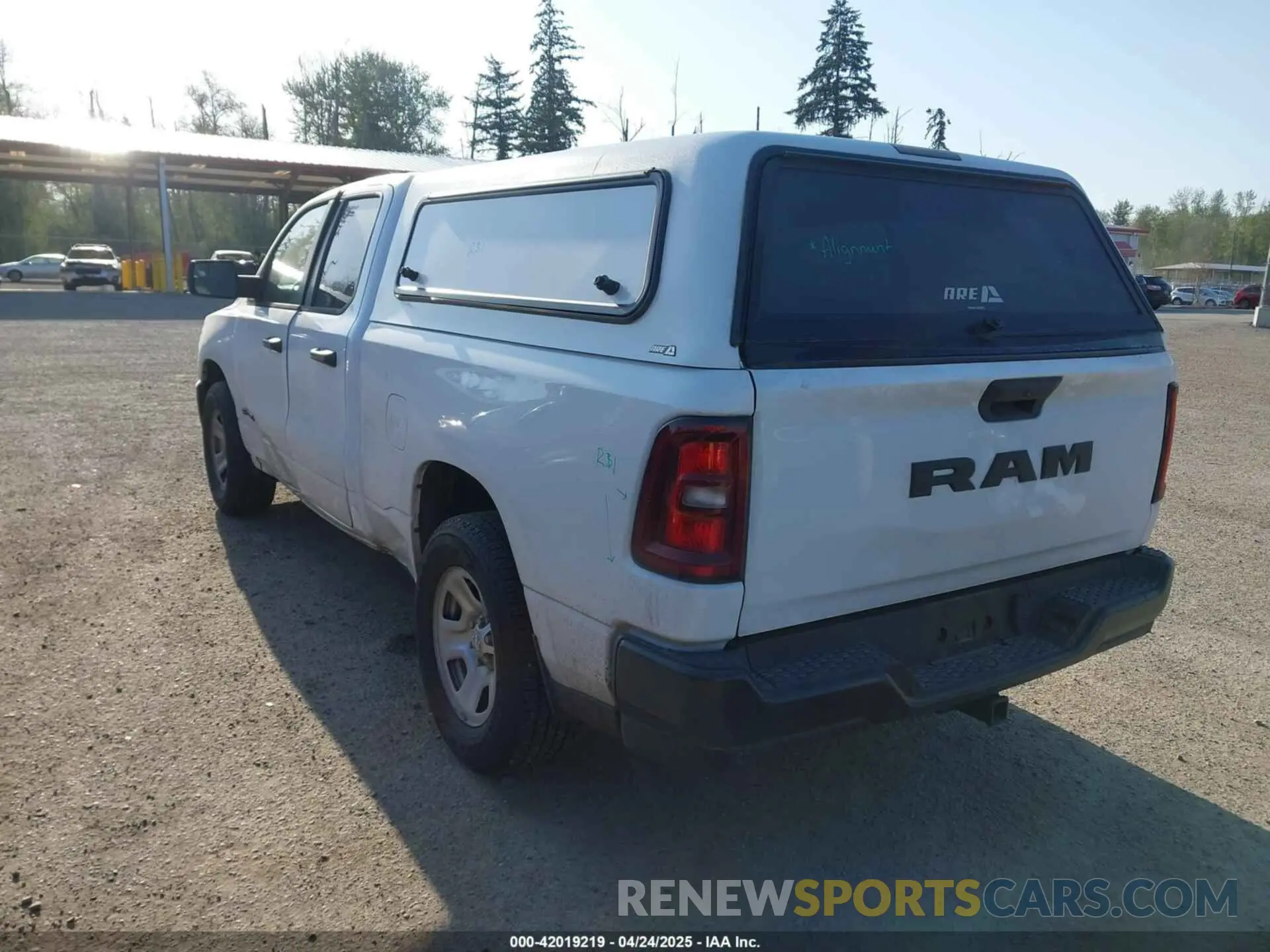 3 Photograph of a damaged car 1C6SRECG3SN543246 RAM 1500 2025