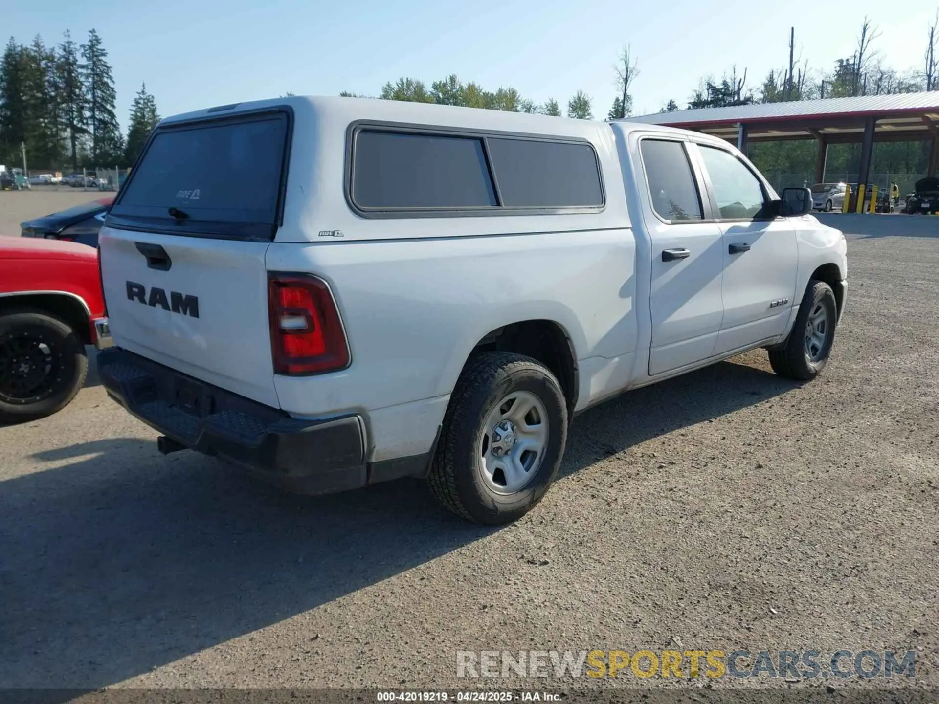 4 Photograph of a damaged car 1C6SRECG3SN543246 RAM 1500 2025
