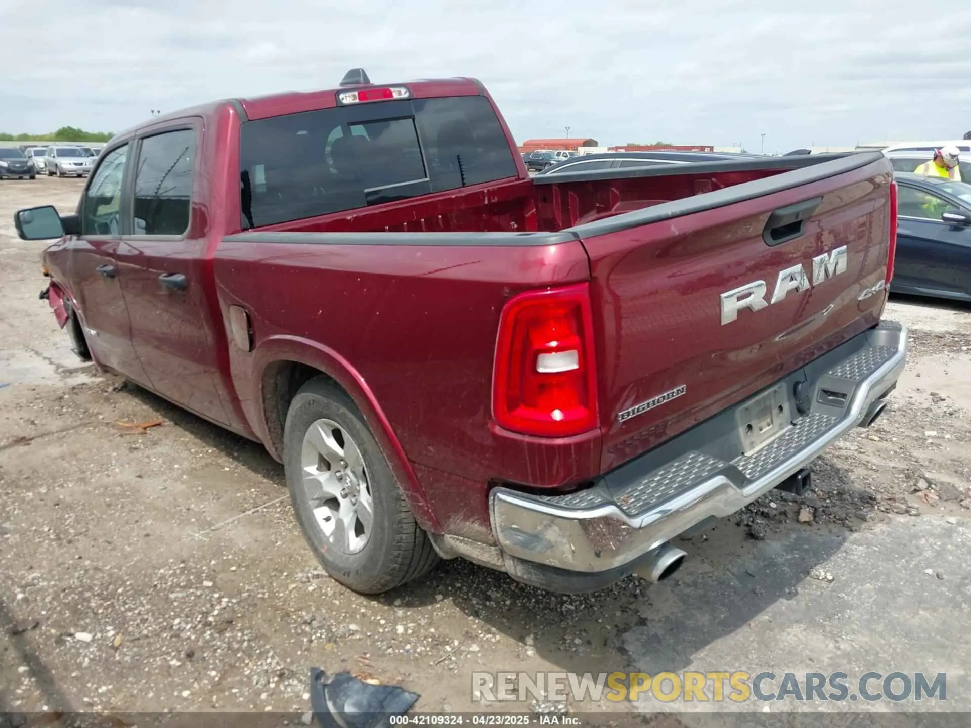 3 Фотография поврежденного автомобиля 1C6SRFFP0SN583236 RAM 1500 2025