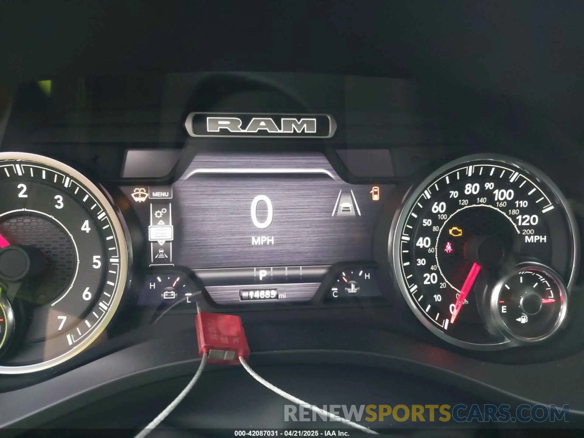 7 Фотография поврежденного автомобиля 1C6SRFFP3SN581030 RAM 1500 2025