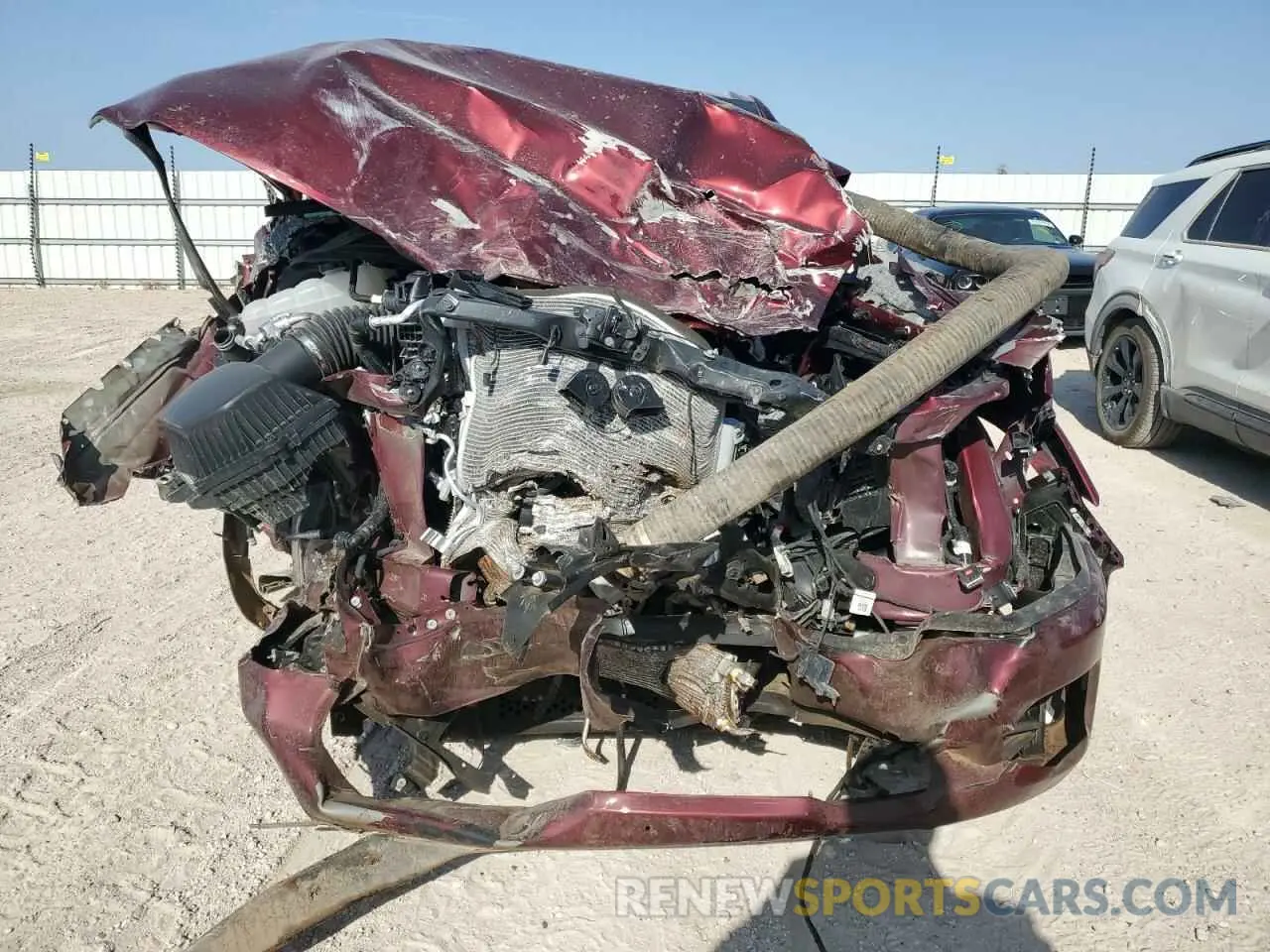 5 Photograph of a damaged car 1C6SRFFP4SN535836 RAM 1500 2025