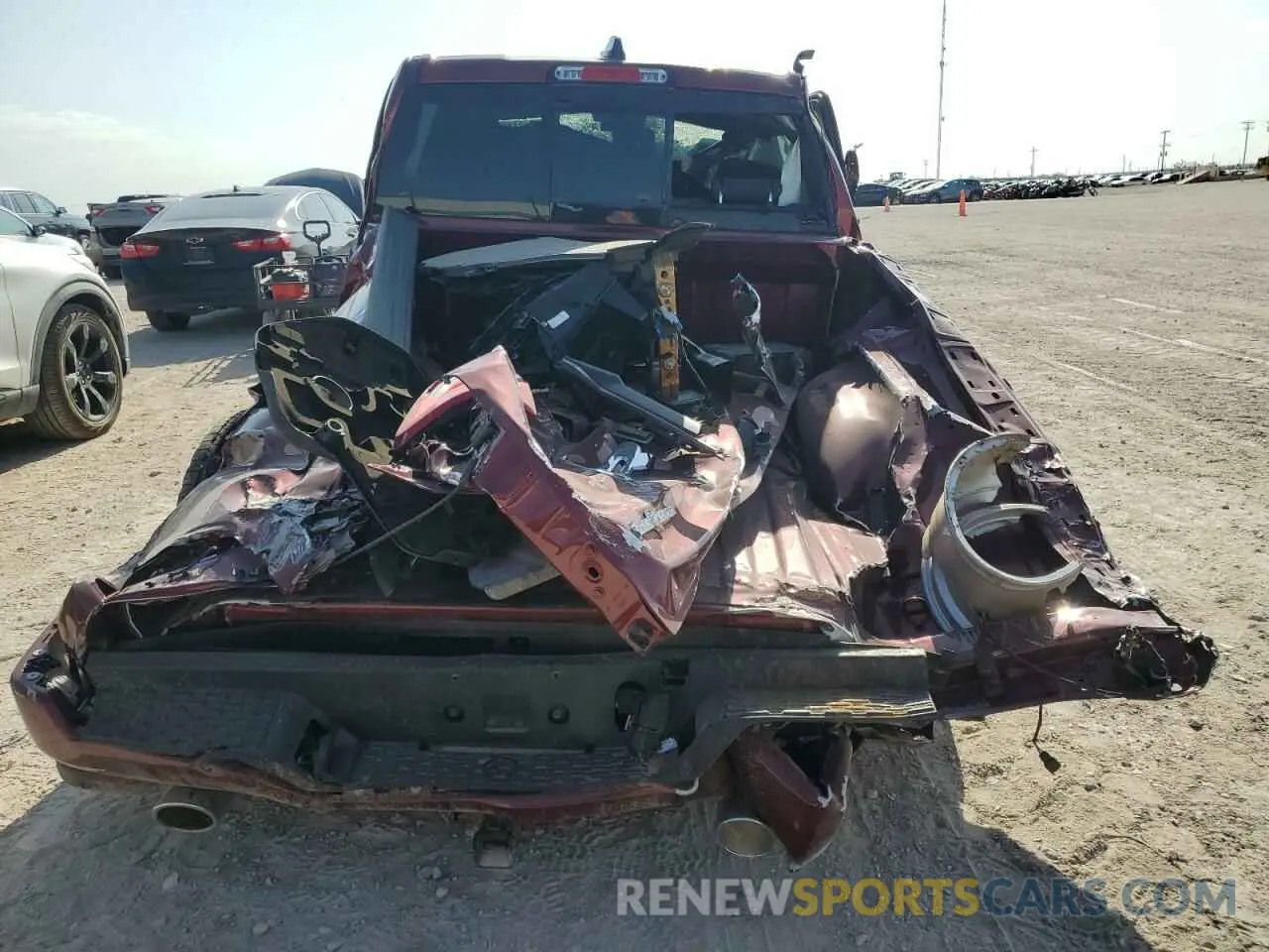 6 Photograph of a damaged car 1C6SRFFP4SN535836 RAM 1500 2025