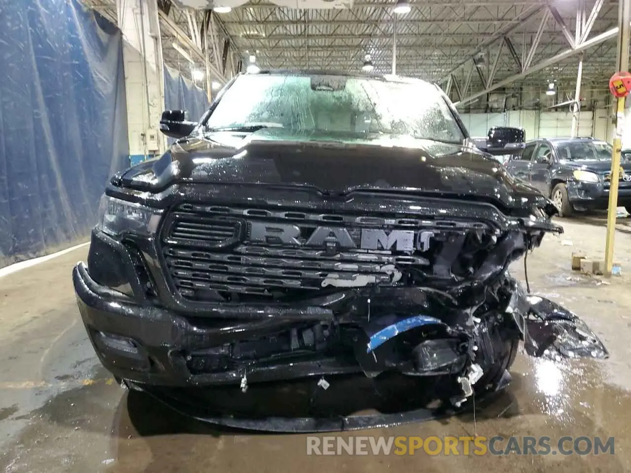 5 Photograph of a damaged car 1C6SRFFP6SN558552 RAM 1500 2025