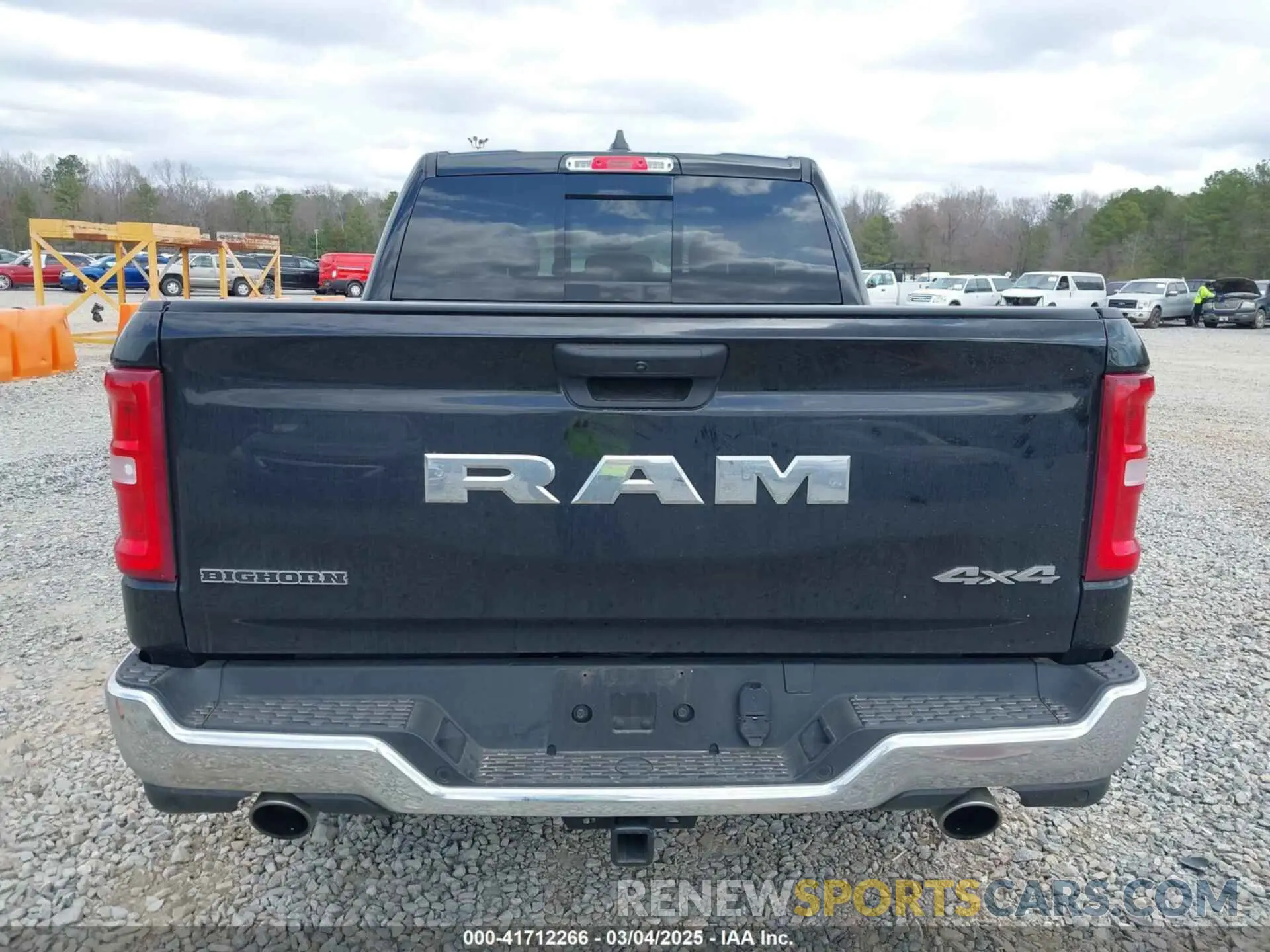 15 Photograph of a damaged car 1C6SRFFP8SN583856 RAM 1500 2025