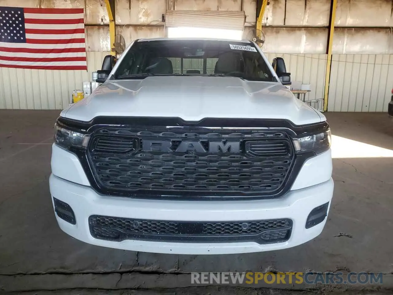 5 Photograph of a damaged car 1C6SRFFP8SN618833 RAM 1500 2025