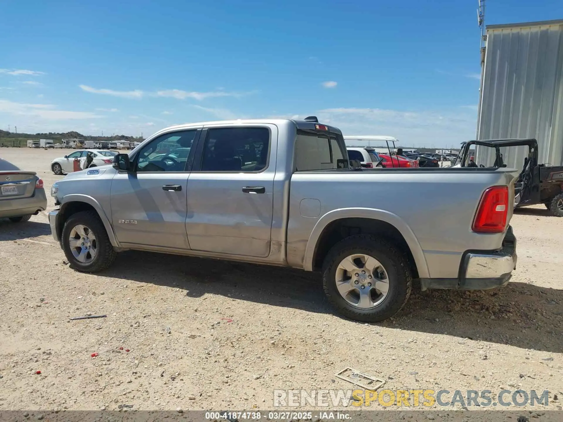 14 Photograph of a damaged car 1C6SRFFP9SN581193 RAM 1500 2025