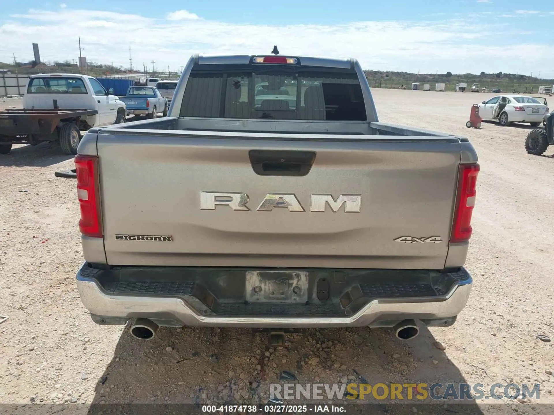 16 Photograph of a damaged car 1C6SRFFP9SN581193 RAM 1500 2025