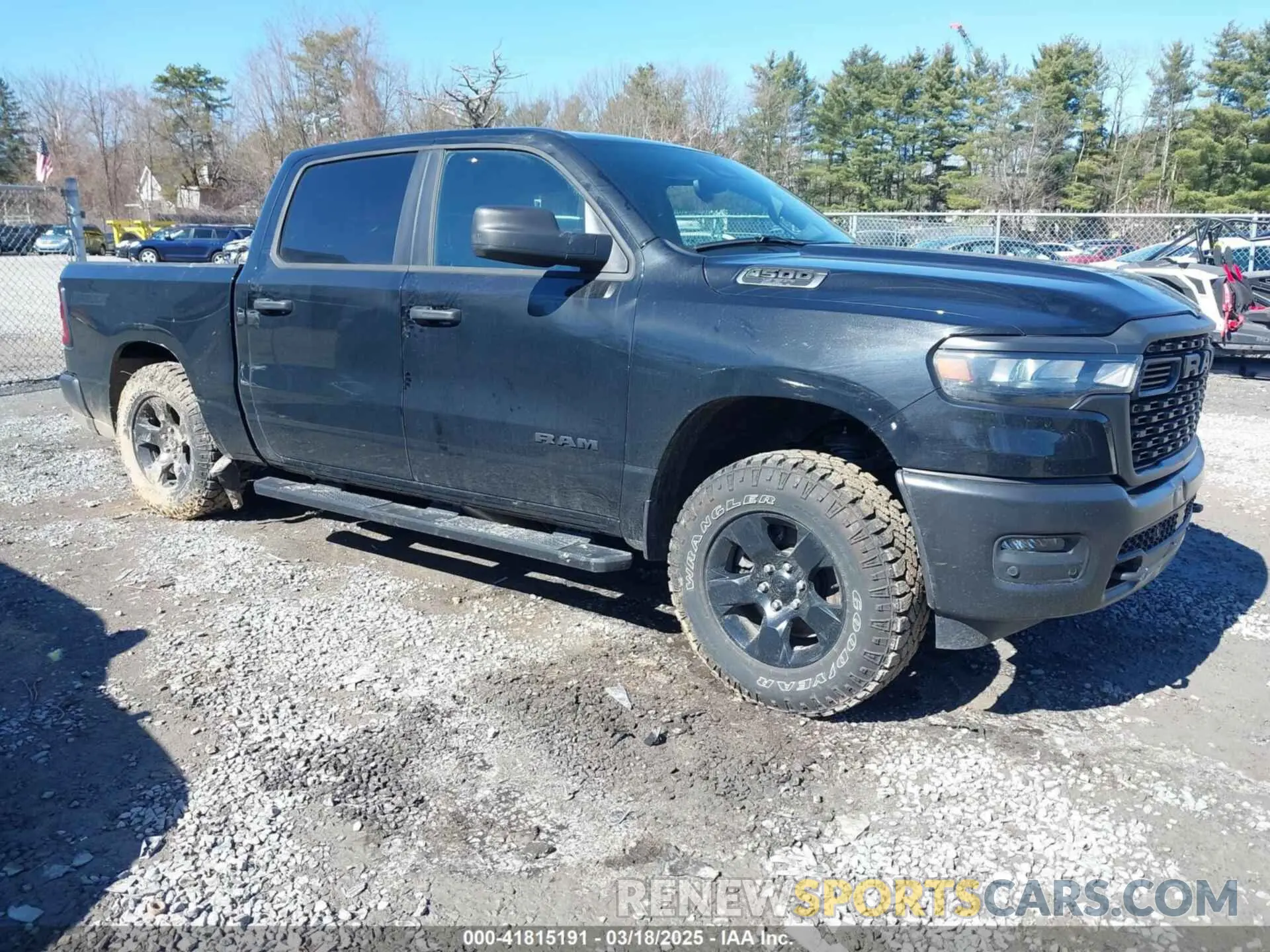 1 Photograph of a damaged car 1C6SRFGP7SN614013 RAM 1500 2025