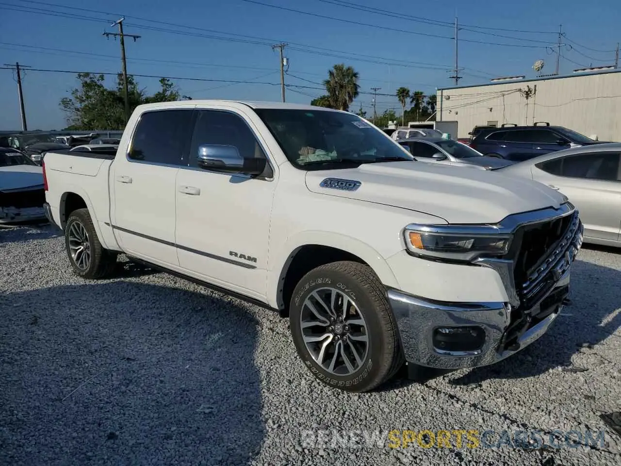 4 Photograph of a damaged car 1C6SRFHP8SN550739 RAM 1500 2025