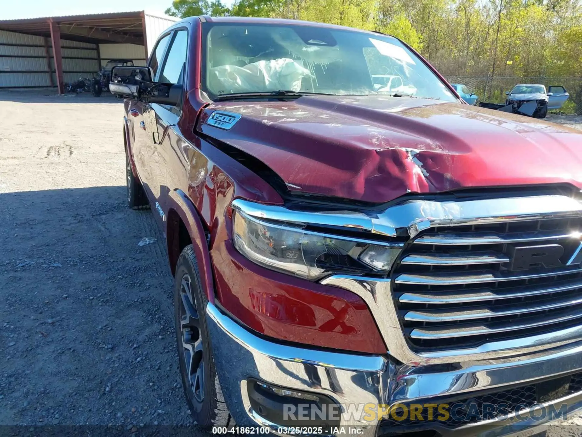 6 Photograph of a damaged car 1C6SRFJP2SN563237 RAM 1500 2025