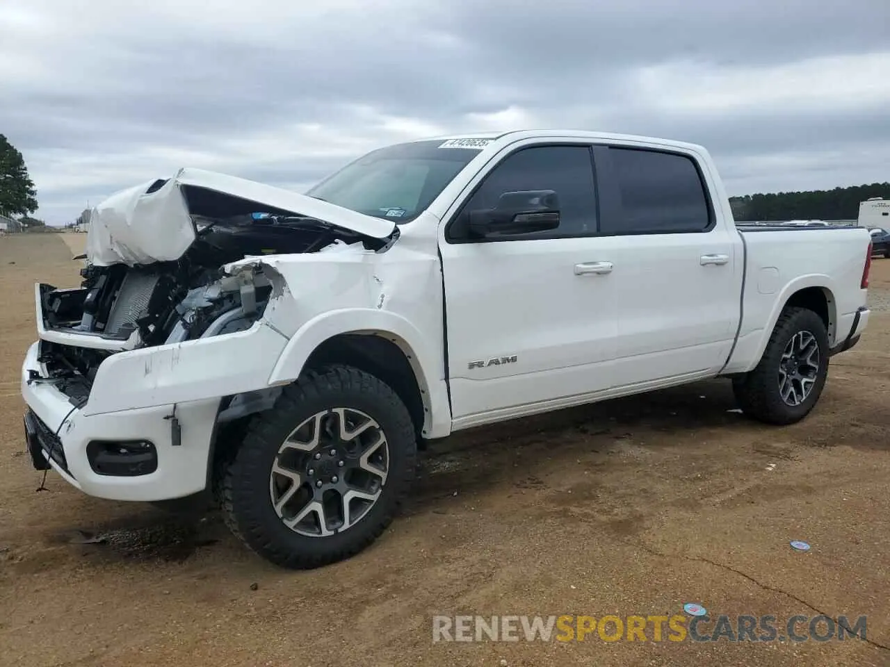 1 Photograph of a damaged car 1C6SRFJP3SN554093 RAM 1500 2025