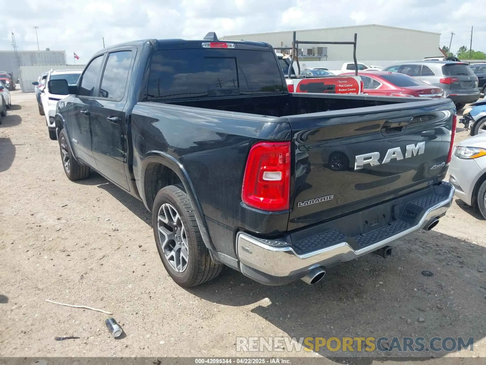3 Photograph of a damaged car 1C6SRFJP3SN567779 RAM 1500 2025