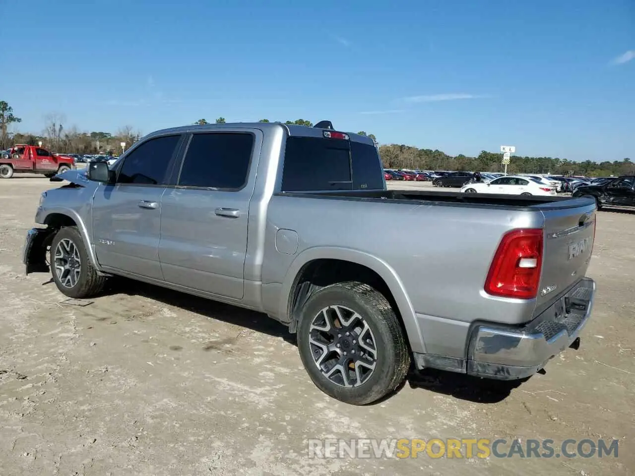 2 Photograph of a damaged car 1C6SRFJP9SN563221 RAM 1500 2025