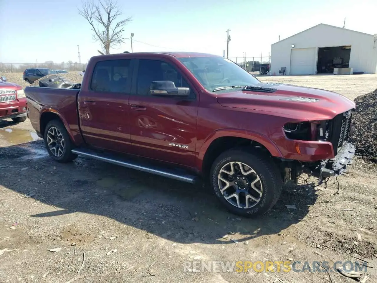 4 Фотография поврежденного автомобиля 1C6SRFJP9SN641870 RAM 1500 2025