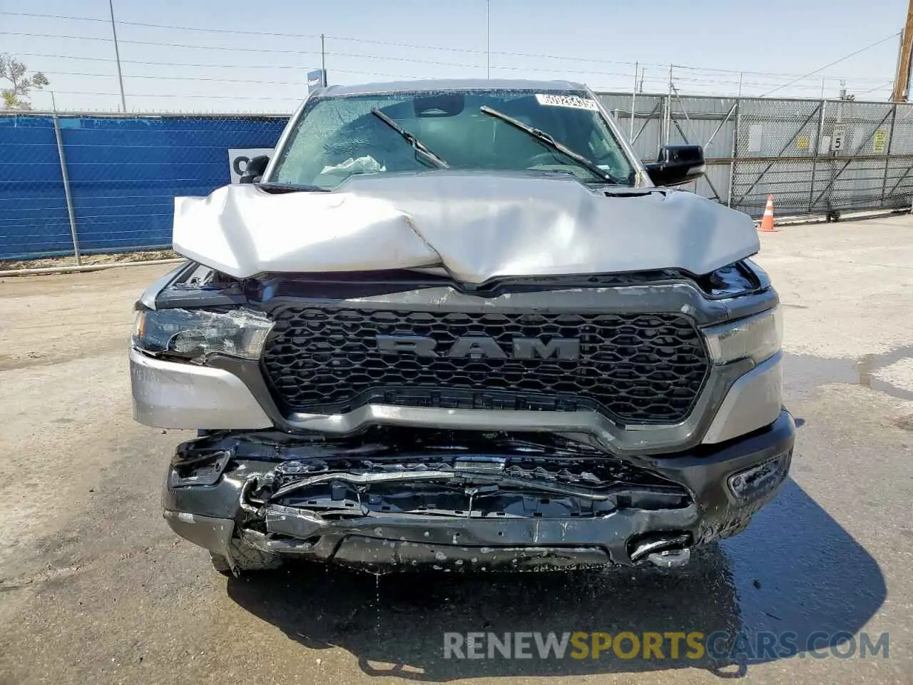 5 Photograph of a damaged car 1C6SRFLP0SN570460 RAM 1500 2025