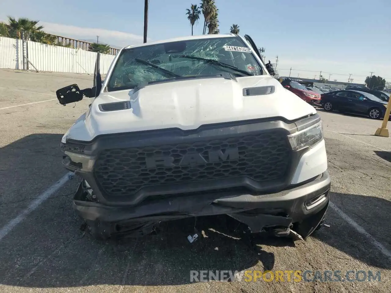 5 Photograph of a damaged car 1C6SRFLP5SN575234 RAM 1500 2025
