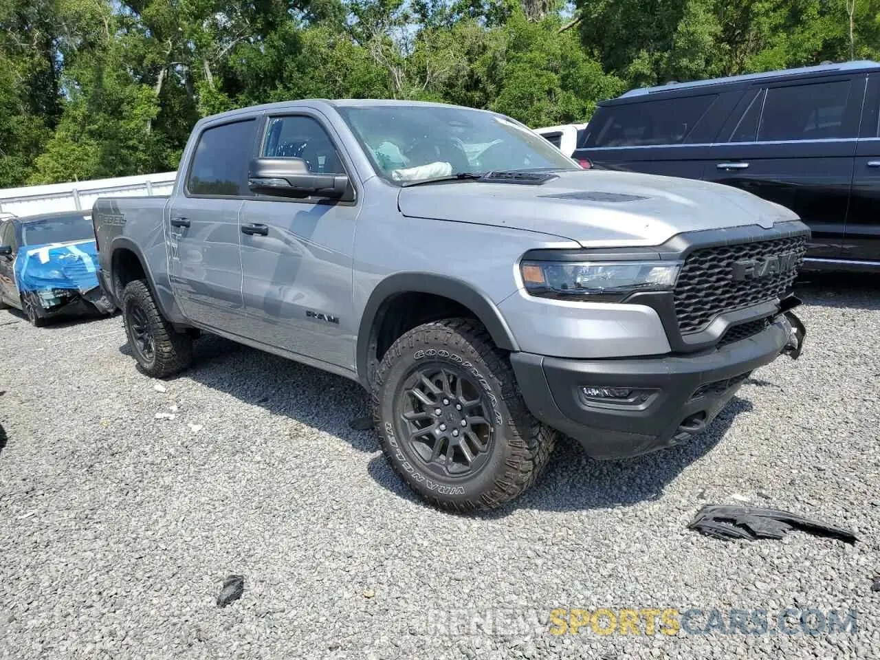 4 Photograph of a damaged car 1C6SRFLPXSN583815 RAM 1500 2025