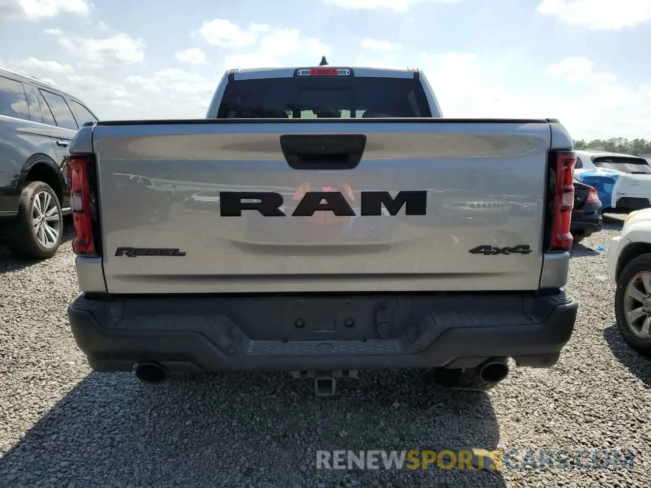 6 Photograph of a damaged car 1C6SRFLPXSN583815 RAM 1500 2025