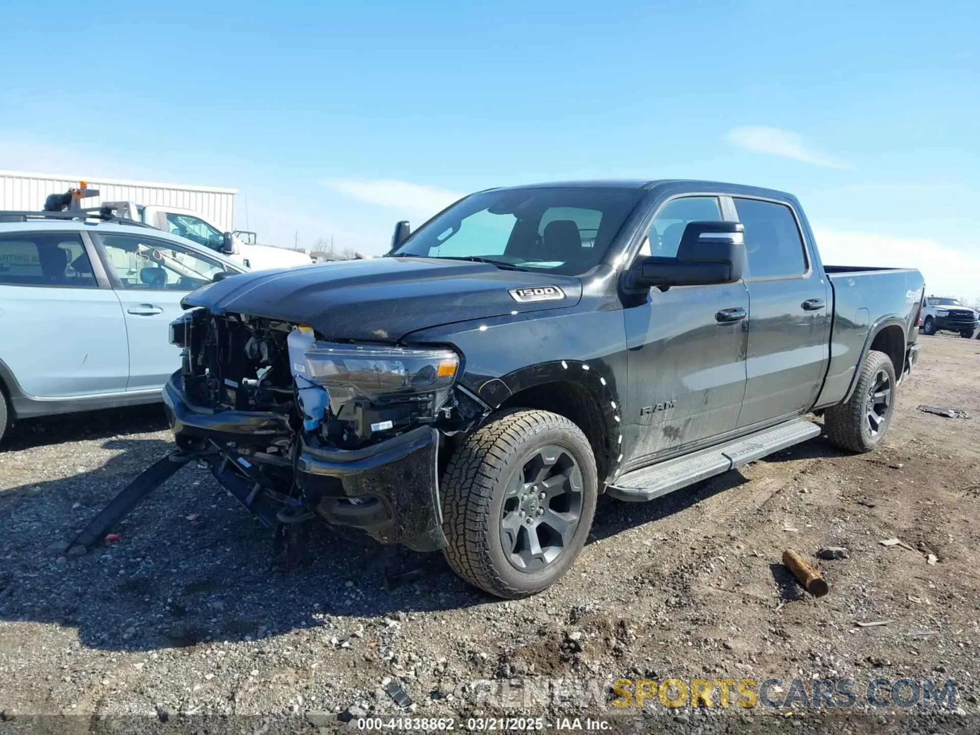 2 Фотография поврежденного автомобиля 1C6SRFMP2SN658960 RAM 1500 2025