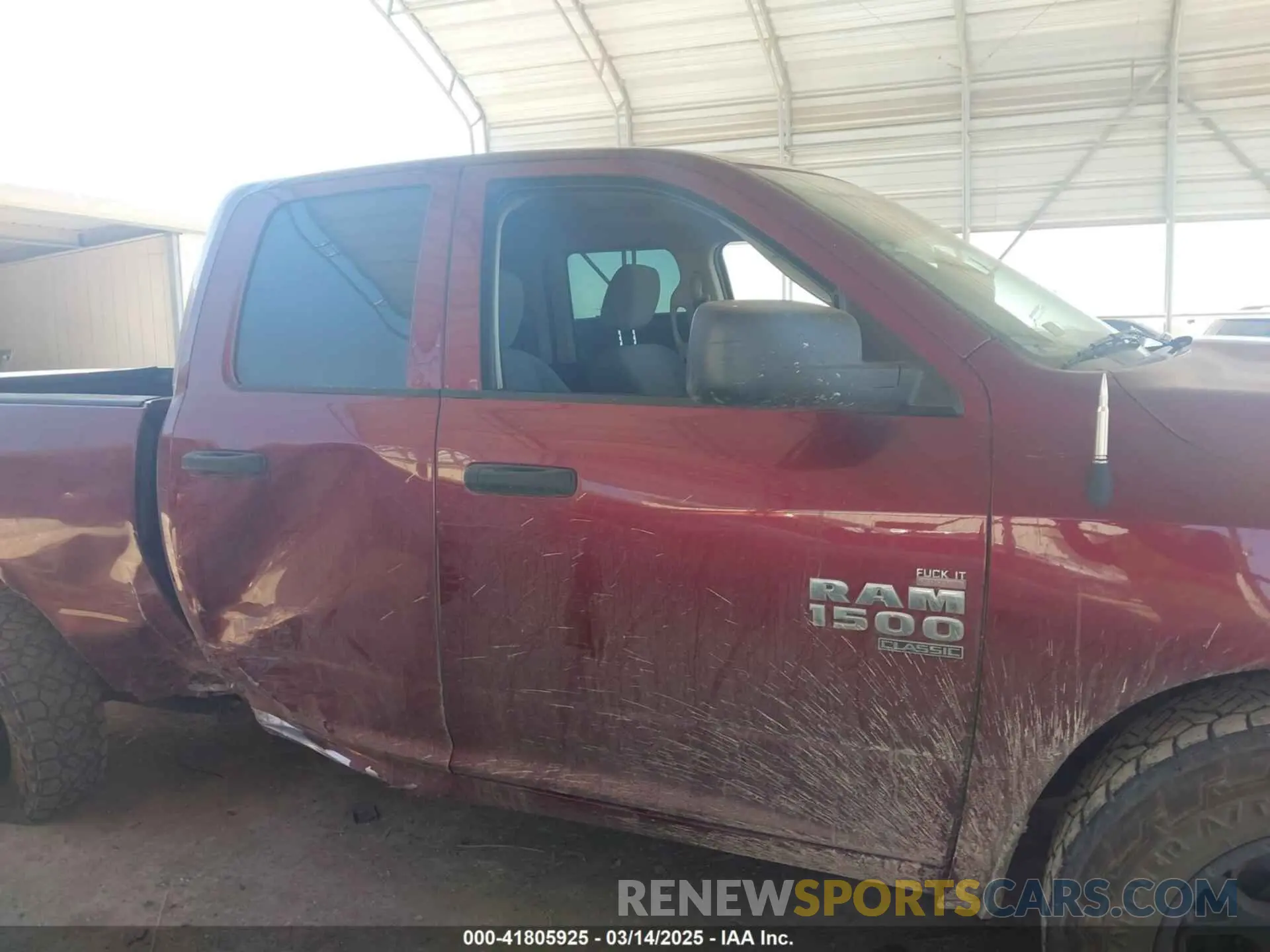 13 Фотография поврежденного автомобиля 1C6RR6FG7KS704795 RAM 1500 CLASSIC 2019