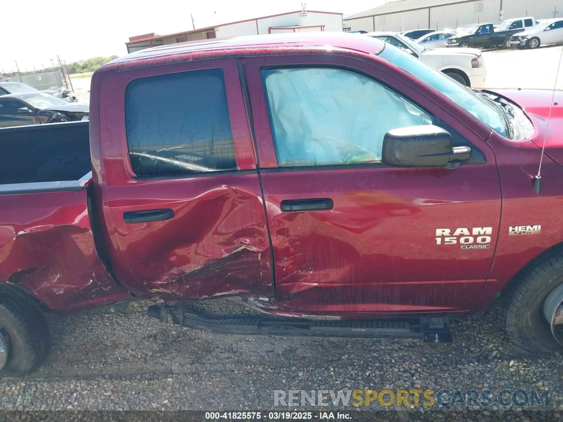 13 Photograph of a damaged car 1C6RR6FT8KS704222 RAM 1500 CLASSIC 2019