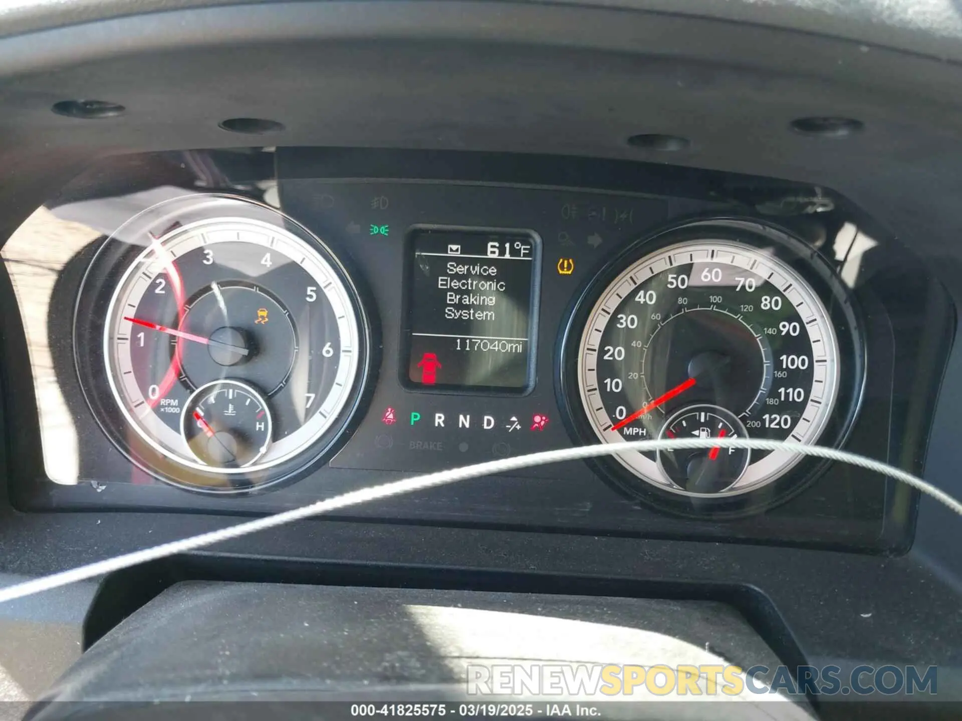 7 Photograph of a damaged car 1C6RR6FT8KS704222 RAM 1500 CLASSIC 2019