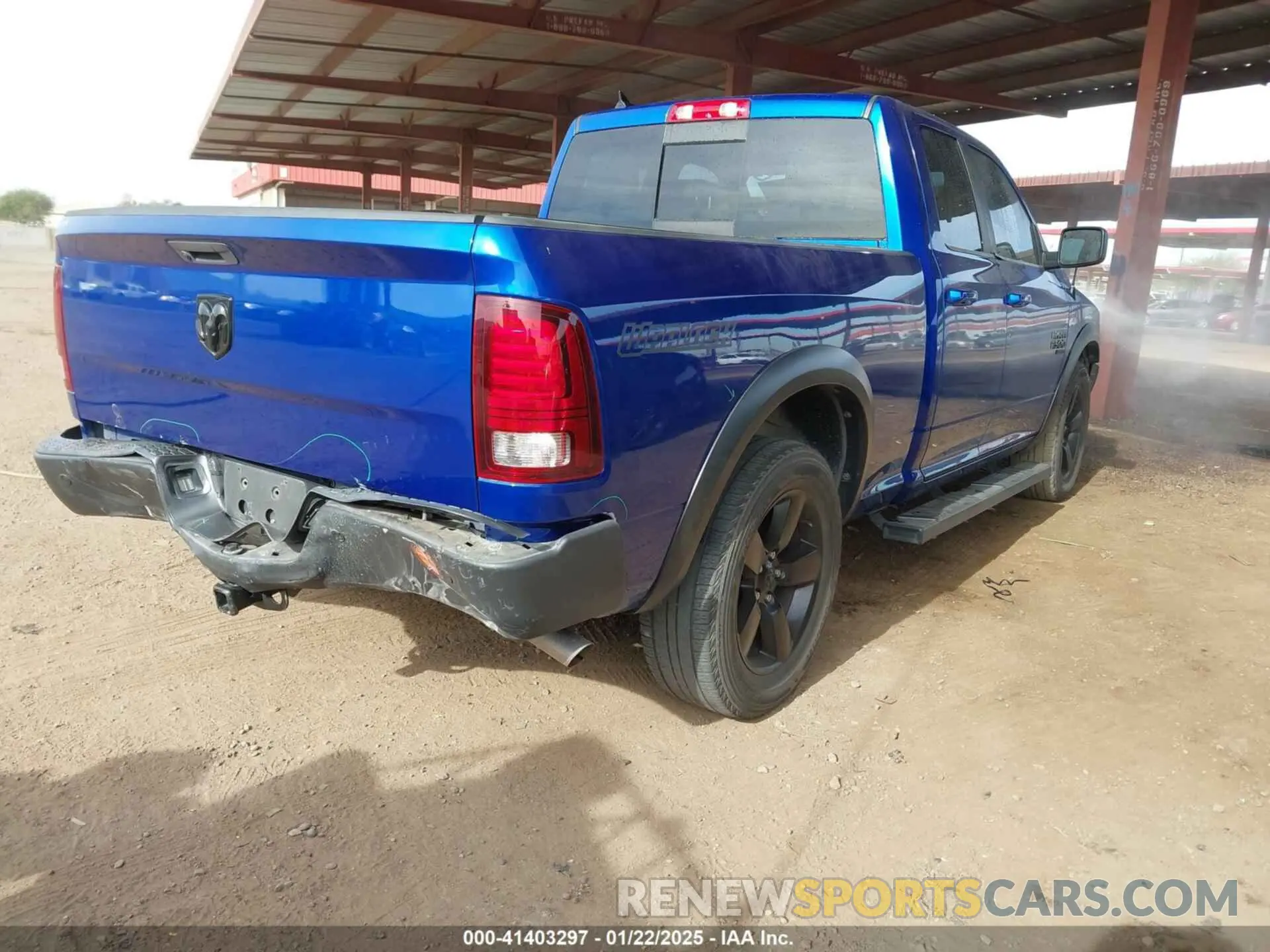 4 Photograph of a damaged car 1C6RR6GG2KS695034 RAM 1500 CLASSIC 2019