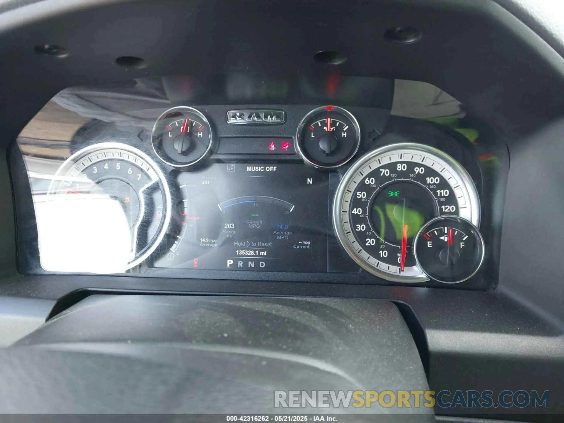7 Фотография поврежденного автомобиля 1C6RR6LT0KS539223 RAM 1500 CLASSIC 2019
