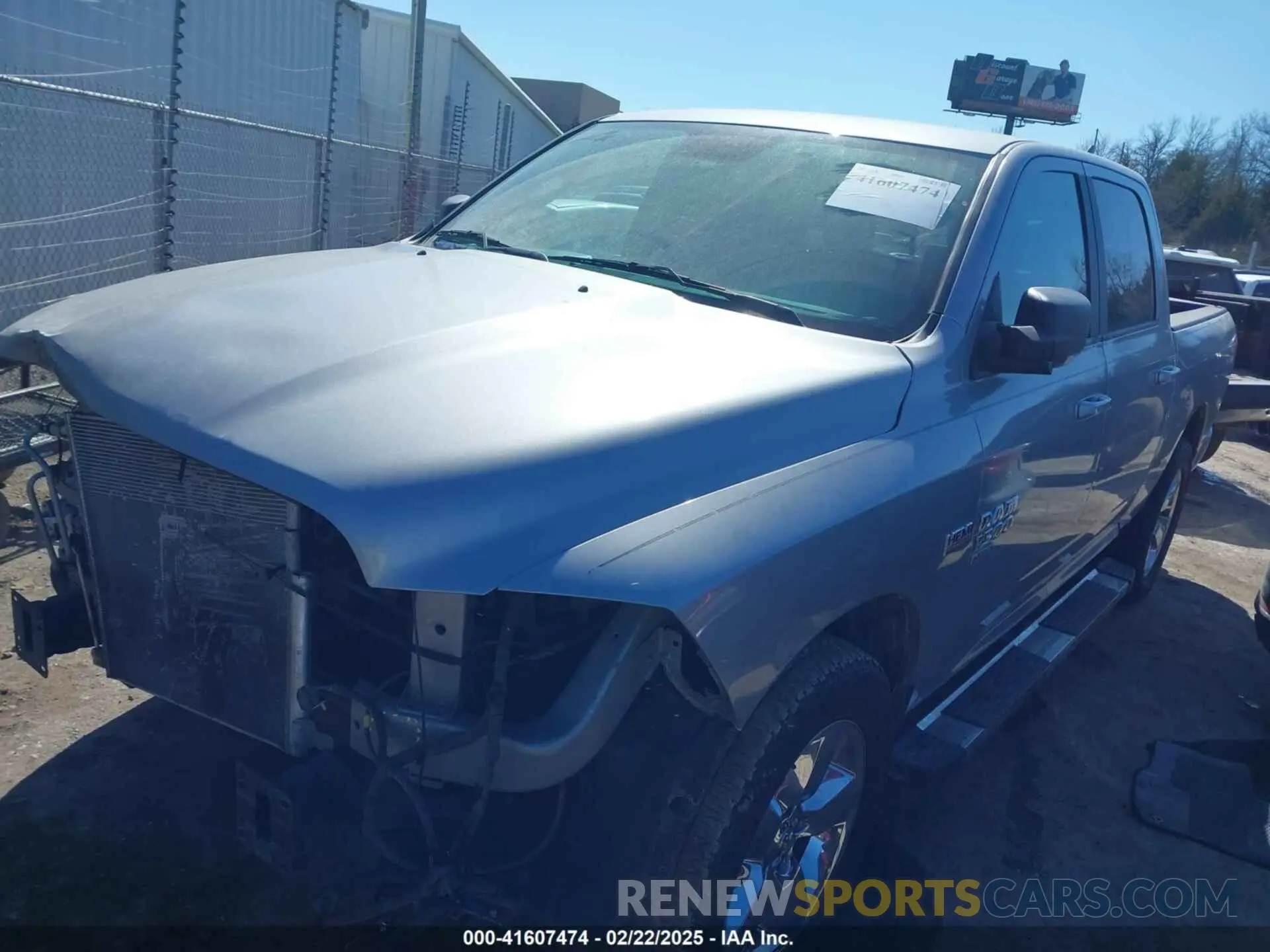 15 Фотография поврежденного автомобиля 1C6RR6LT0KS604104 RAM 1500 CLASSIC 2019