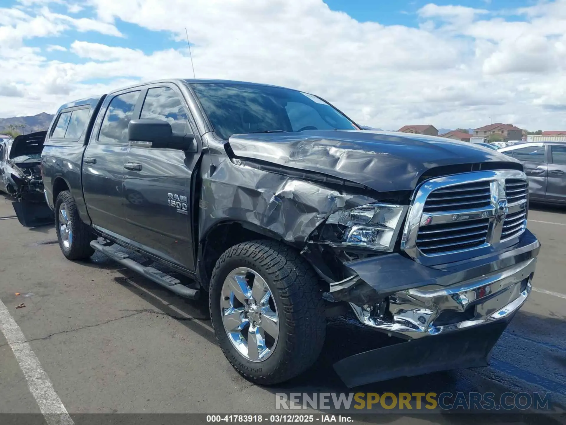 6 Фотография поврежденного автомобиля 1C6RR6LT8KS549269 RAM 1500 CLASSIC 2019