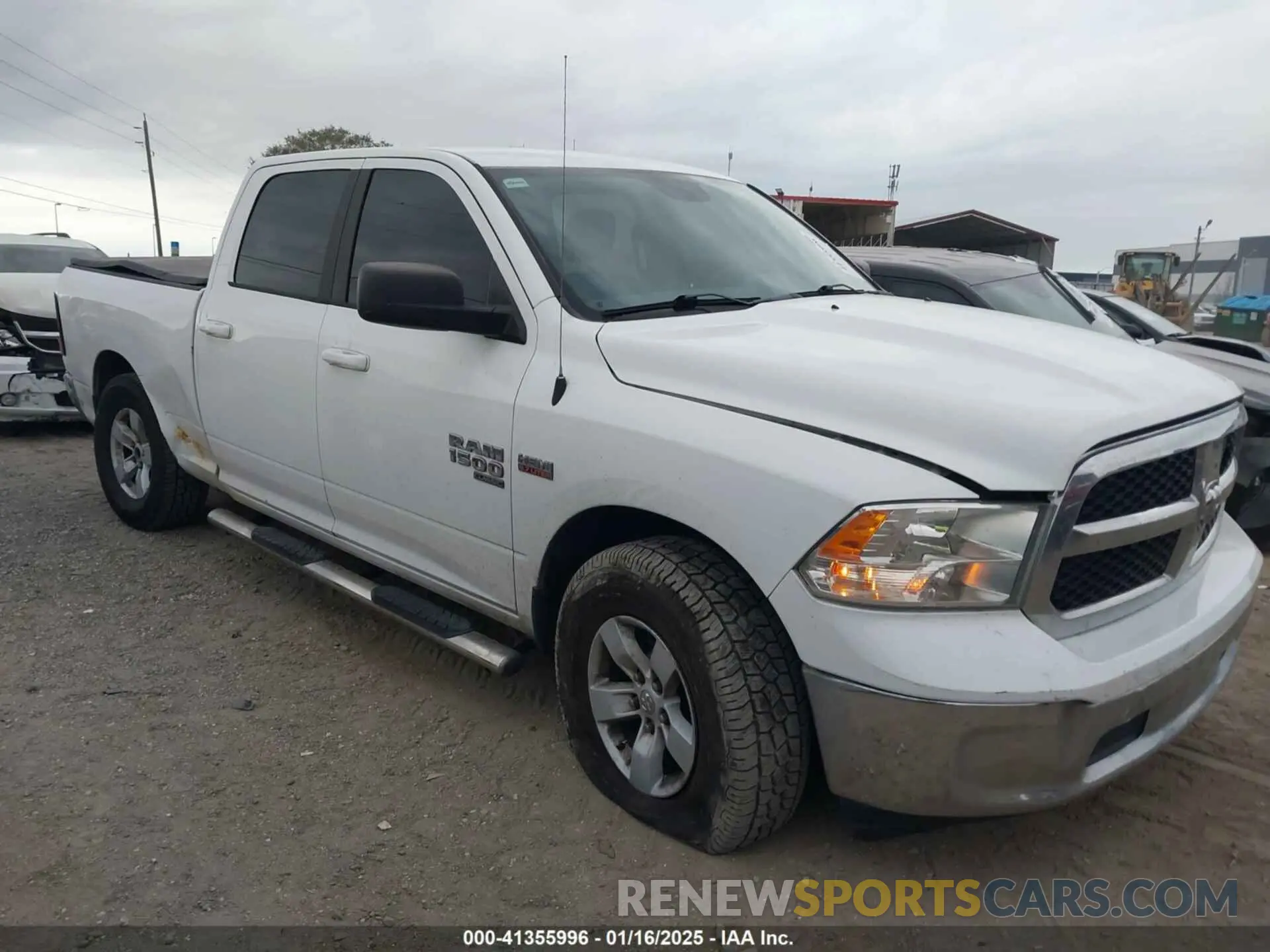 1 Фотография поврежденного автомобиля 1C6RR6TT5KS571875 RAM 1500 CLASSIC 2019