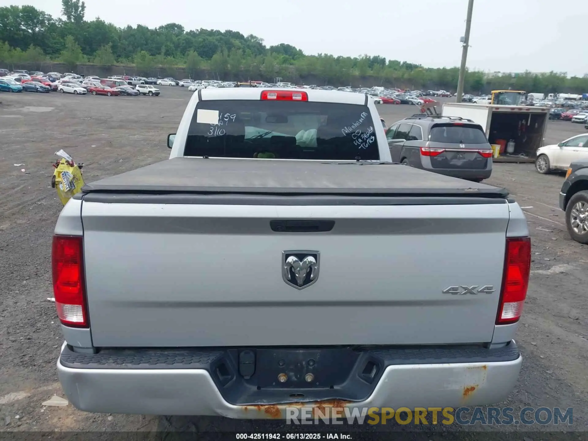 16 Photograph of a damaged car 1C6RR7FG0KS506159 RAM 1500 CLASSIC 2019