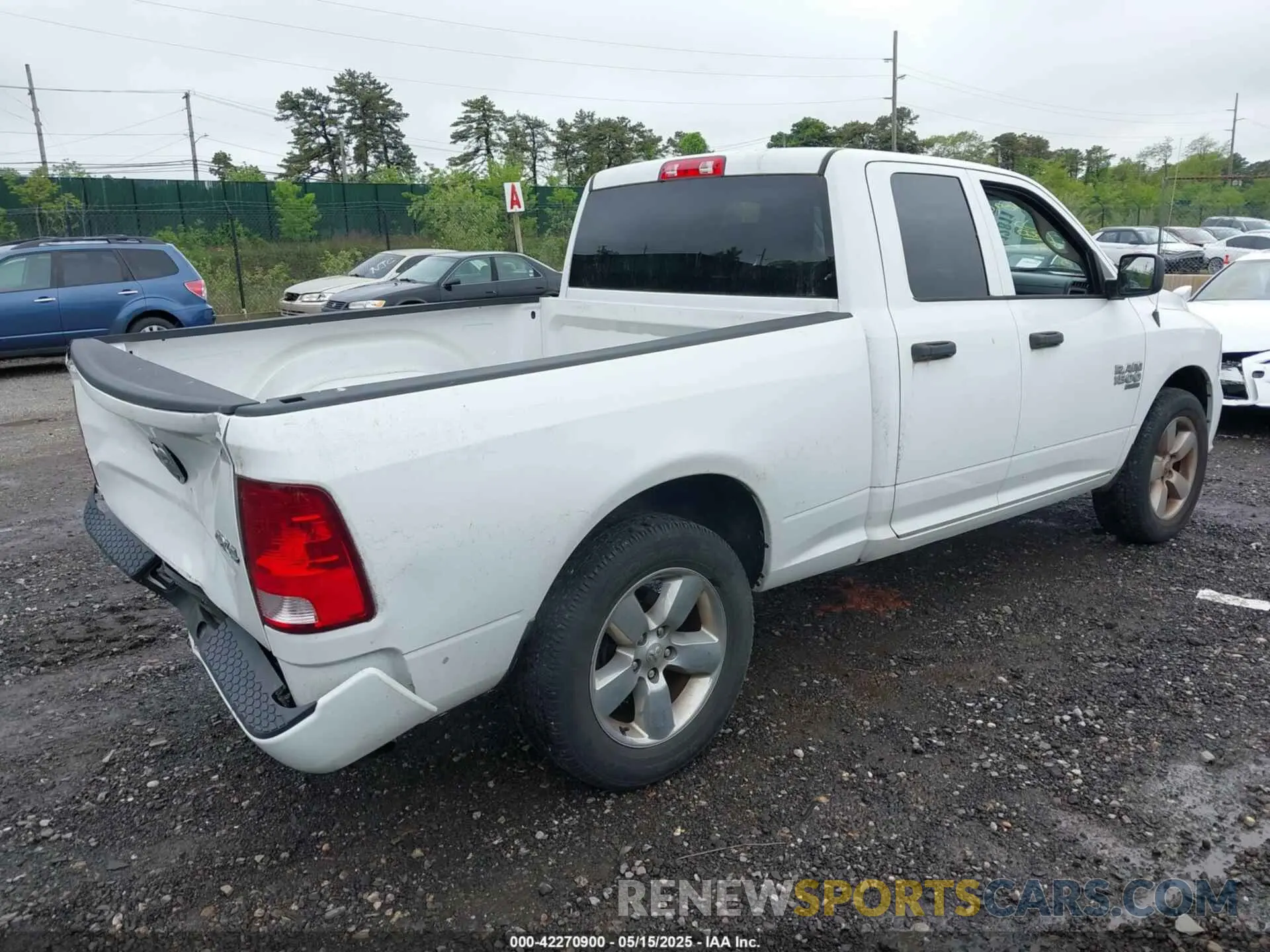 4 Photograph of a damaged car 1C6RR7FG5KS636714 RAM 1500 CLASSIC 2019