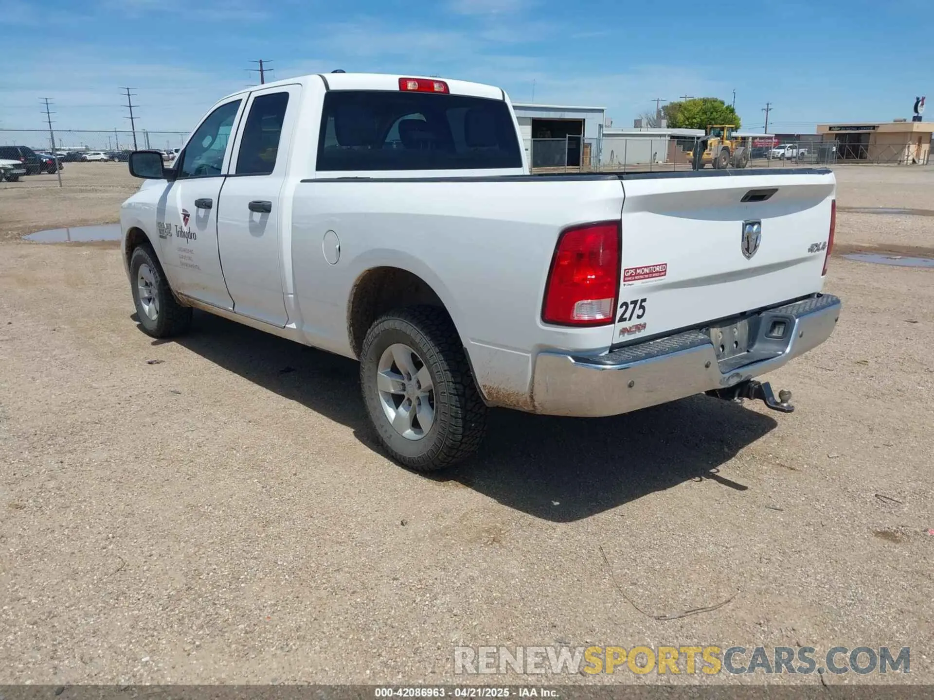 3 Photograph of a damaged car 1C6RR7FG6KS590438 RAM 1500 CLASSIC 2019