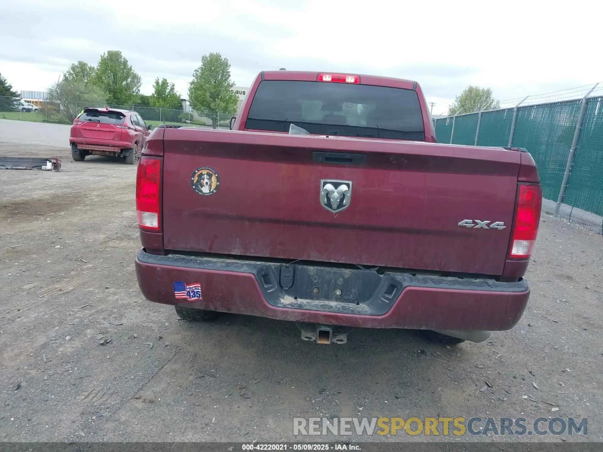 16 Фотография поврежденного автомобиля 1C6RR7FG7KS501699 RAM 1500 CLASSIC 2019