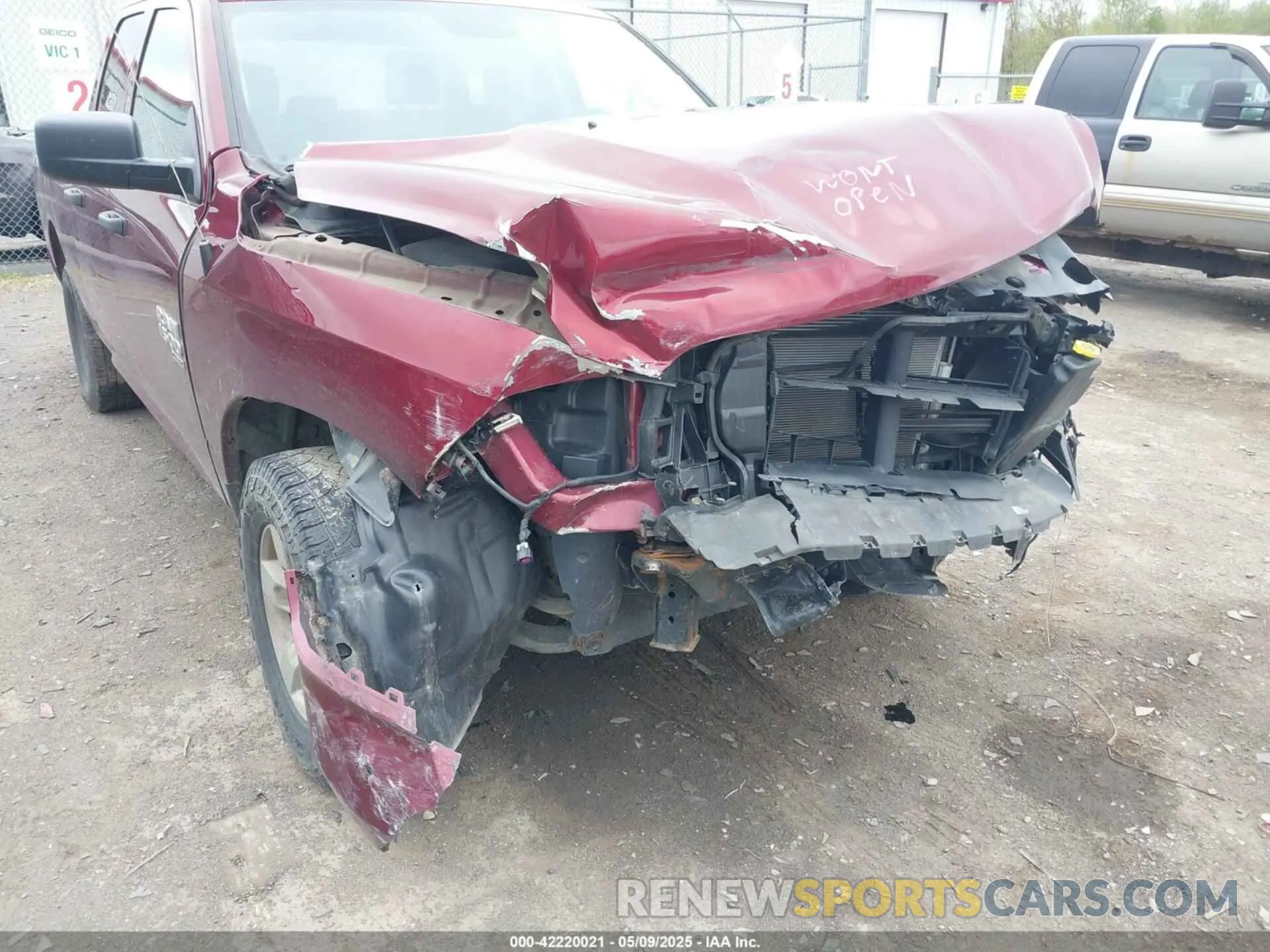 6 Фотография поврежденного автомобиля 1C6RR7FG7KS501699 RAM 1500 CLASSIC 2019