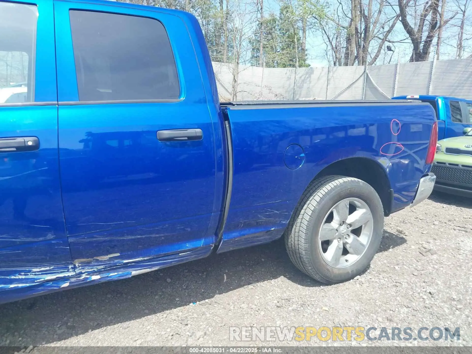 20 Photograph of a damaged car 1C6RR7FG8KS501968 RAM 1500 CLASSIC 2019