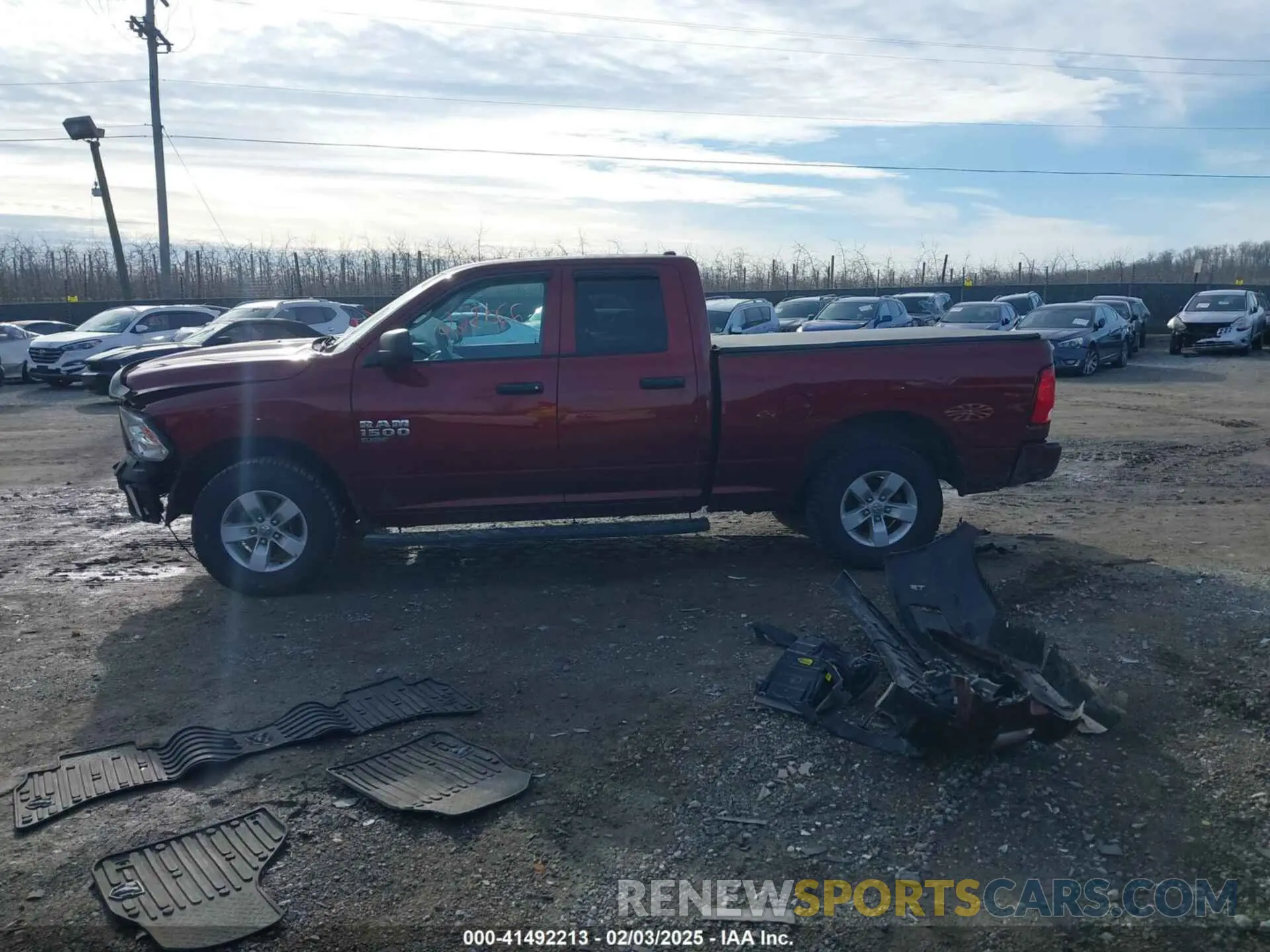14 Photograph of a damaged car 1C6RR7FGXKS584156 RAM 1500 CLASSIC 2019